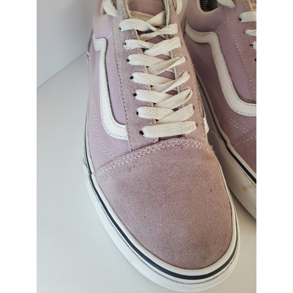 Vans Unisex Lace Up Lavender Purple Suede Mens 8 Womens 9.5 - Picture 4 of 12